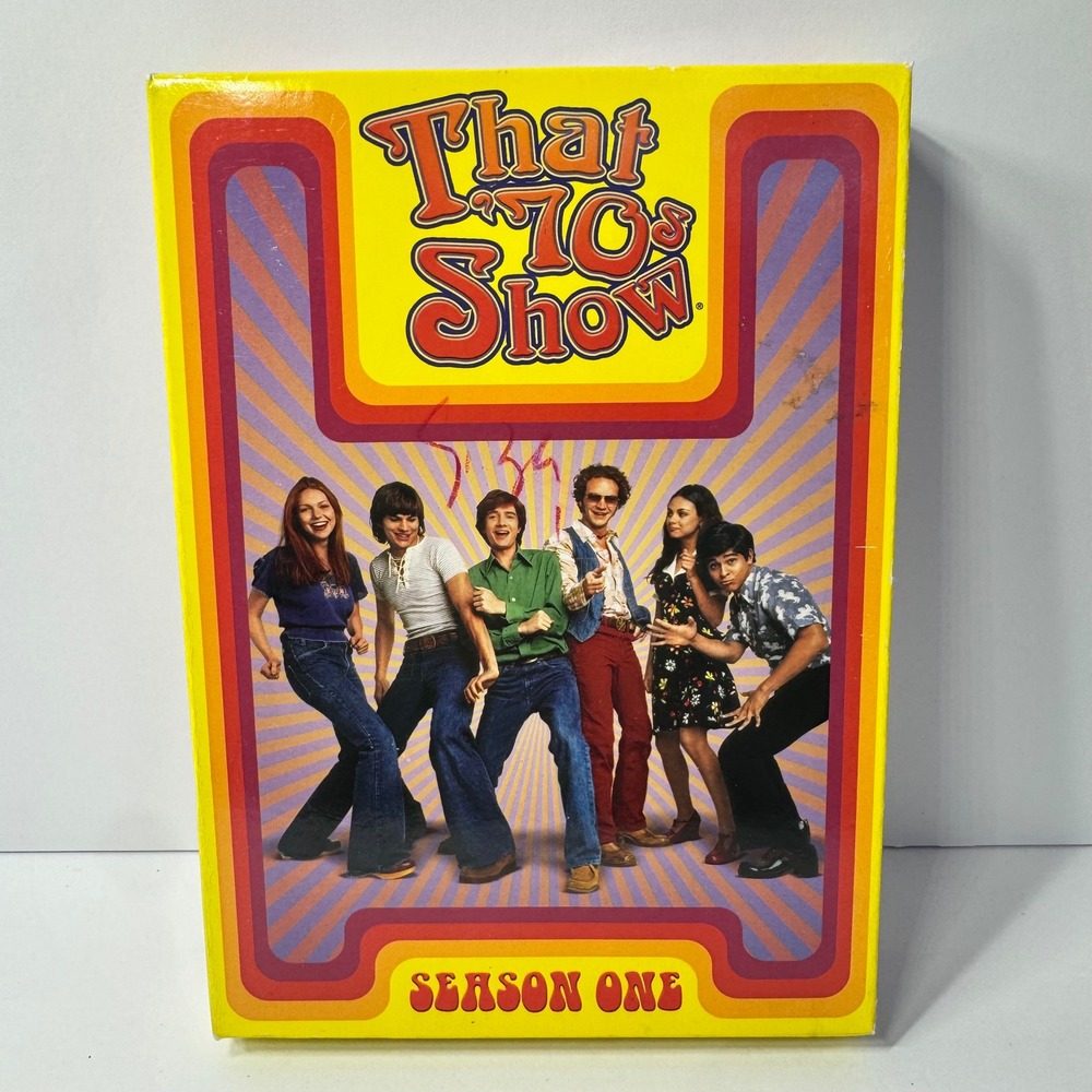 That 70s Show Season 1 DVD Box Set Complete‎ 4-Disc 25 Episodes 2004 Release
